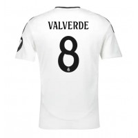 Camiseta Real Madrid Federico Valverde #8 Primera Equipación 2024-25 manga corta